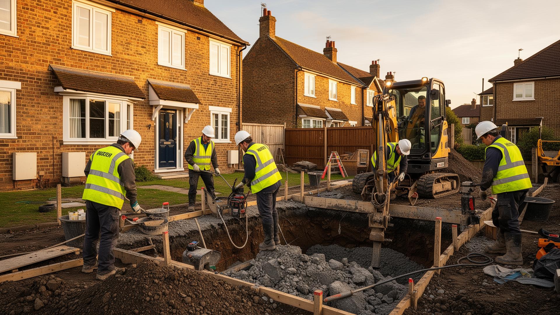 Ground engineering work